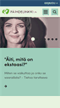 Mobile Screenshot of paihdelinkki.fi
